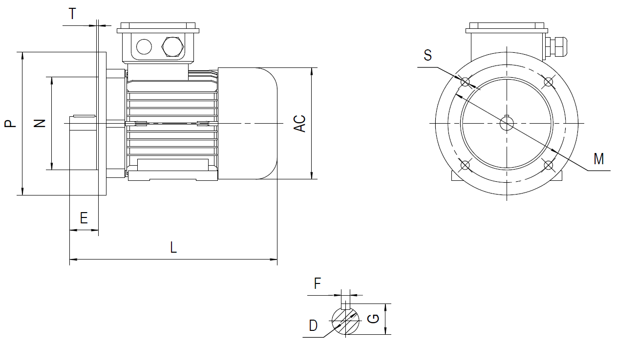 Электродвигатели АИС (DIN)