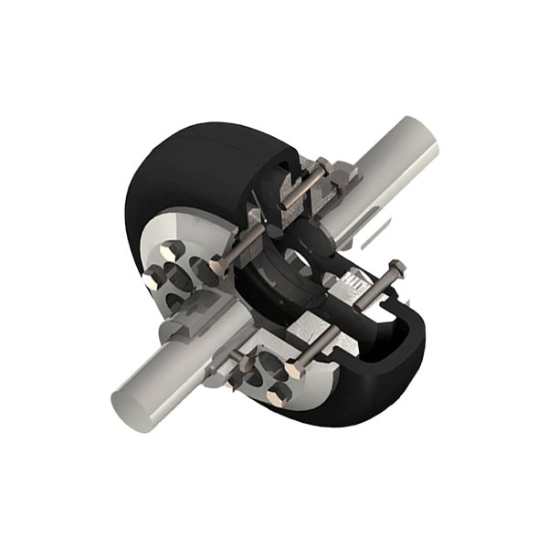 Муфта упругая с торообразной оболочкой